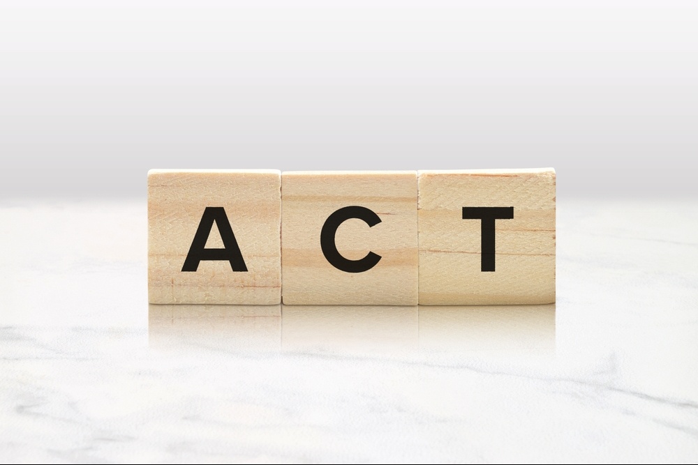 A close up of wooden letter blocks that spell out ACT. Learn how a trauma therapist in Delray Beach, FL can offer support with trauma treatment in Palm Beach, FL in overcoming past pain. Search for EMDR group therapy in Palm Beach County, FL and more.